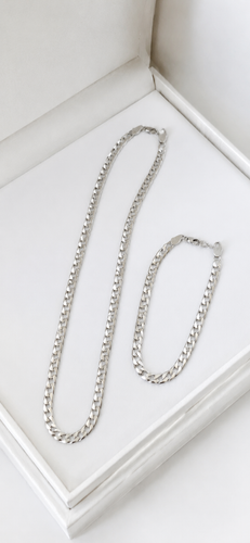 دستبند کارتیه نقره و گردنبند نقره کارتیه مردانه قیمت گردنبند 56٬985٬000